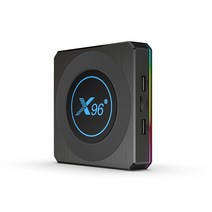 X96셋톱박스 OTT 넷플릭스 TV 티비 안드로이드11.0 셋탑박스, 4+64G(유럽)(100M)