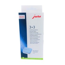 유라 Jura 커피머신 청소 물때제거 석회제거제 석회질 제거 알약 태블릿 9개입 Descaling Tablets, 1팩