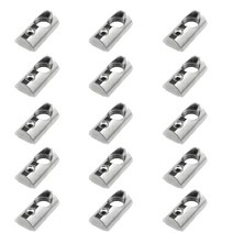 30PCS M8 T 슬롯 너트 롤에서 봄 공 3030 시리즈 알루미늄 압출 프로파일 레일에 대한 탄성 너트로드, 하나, 보여진 바와 같이