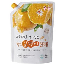 꽃샘 별난알맹이 한라봉 과일청 농축액 1kg, 1개