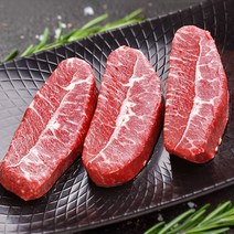 미국산 부채살 소고기 1kg 소포장 큐브 슬라이스 다짐육 구이용 냉동 수입 소고기, 스테이크, (400g), 1개