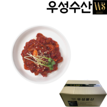 [우성수산] 업소용 오징어젓 채쓴 비빔 10kg 20kg 8종(가성비상품), (G가성비상품) 채쓴 오징어젓 10kg(박스포장)