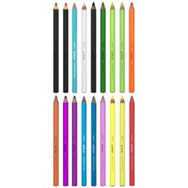 홍당무 아도르색연필, 형광연두, 나무, 1개