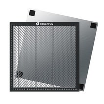 각인기 SCULPFUN 레이저 절단 벌집 작업 테이블 보드 강철 패널 플랫폼 CO2 다이오드 조각기 절단기용, [01] 400x400mm, 1개