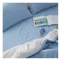 모모퀼팅 소프트마이크로 옥수수솜 차렵이불 침구세트, 차렵이불Q_레몬에이드