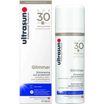 일본정품 6. ultrasun(알트라선) 선크림 전신용 바디 글리머SPF30 PA워터 레지스턴트트리플 프로텍션150mL, One Size_One Color