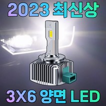 HID 헤드램프 교체용 LED 전조등 벌브 전구 D1S D3S D2S D5S D8S RADION-23, D1S-LED, 1개