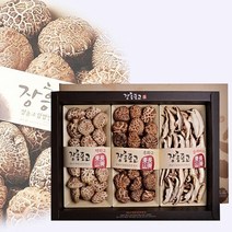 산지직송 [장흥표고]장흥유기농 백화고 혼합 버섯 선물세트370g, 단품없음