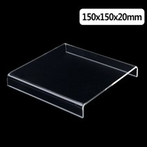 정사각 투명 아크릴 행사 진열대 15cm 디피 상품 전시 심플 디스플레이
