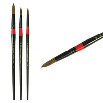 단아미 수채화 둥근 붓 700R 4호, 10개