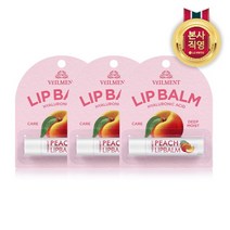 LG생활건강 벨먼케어 딥 모이스트 립밤 핑크블로썸(피치) 4.5G x 3개