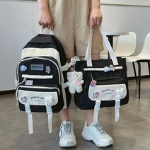 초1책가방 빈책가방 초딩 1학년 초등 소풍 신학기 입학 가벼운 배낭 나일론 책가방 여성용 ins 스타일 귀여