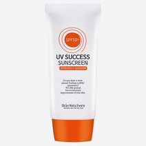 [스킨와쳐스] UV 석세스 썬스크린 SPF50+PA+++ 1개 약산성선크림 민감성피부 피부진정 수분 강력한 이중자외선차단 눈시림없는 선크림