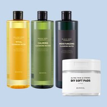 은율 씨드테라피 클렌징 워터 500ml + 패드 70매 (3종 택1), 02_그린씨드 클렌징워터+패드70매