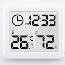 선명한 LCD 온습도계 디지털 습도계 가정 온도계