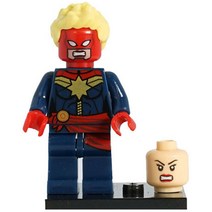 어벤져스 레고 호환 블럭 미니 피규어 1~200, 57.캡틴 마블