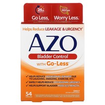 Azo Bladder Control with Go-Less 54캡슐