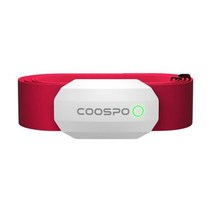 심박계 Coospo BLE ANT   심박수 모니터 블랙 가슴 벨트 스트랩 스포츠 무선 센서 피트니스 와후 가민 자전거 컴퓨터, CHINA, H808S-W-RD