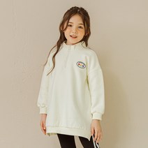릴리푸리 리모 반집업 기모 롱티셔츠