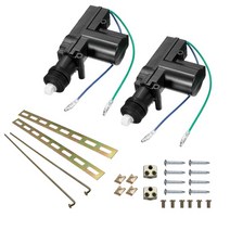 엑츄에이터 액츄에이터 엑추에이터 엑츄레이터 액츄레이터 2Ps 12V 2 와이어 범용 자동차 도어 전원 중앙, 한개옵션0