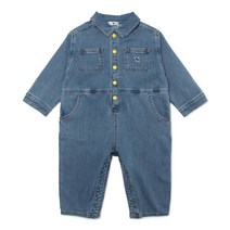 [AK PLAZA] [블루독베이비](BL)블루독실크데님점프수트4311442002