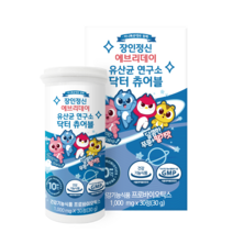장인정신 에브리데이 유산균 연구소 미니특공대 닥터 츄어블, 1개