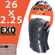 MAXXIS ARDENT MTB 자전거 타이어 튜브리스 산악 26/27.5/29 인치, 14 26X2.25 EXO