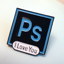 뱃지 포토샵 일러스트레이터 브로치 핀 배지