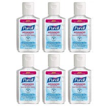 퓨렐 핸드 새니타이저 59ml 6팩 리프레싱 젤 Purell Advanced Hand Sanitizer Refreshing Gel 2 oz