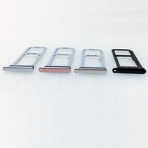 삼성 노트 FE N935 갤럭시 팬 에디션 용 SIM 카드 트레이 홀더 오리지널 폰 하우징 새로운 마이크로 SD 어댑터 슬롯, [01] 2 sim gold