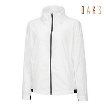 [닥스골프] 여성 화이트 레터링배색 긴팔점퍼 DNJU0B452OW, Off white/090