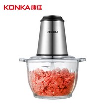 가정용 고기 분쇄기 야채 만두소 제작 믹서기 전용, 1.8L 유리 그릇