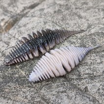 소프트 고무 웜 루어 실리콘 미끼 낚시용 인공 65mm 3.5g 2 개/로트, 05 2pcs  gray_02 5g  big