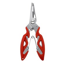 스냅링 플라이어Fishing Pliers Stainless Steel Braid Cutters Split Ring Hook Remover with Ergonomic H, 04 4