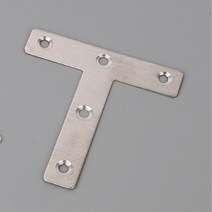 다목적 T자형 평철 코너철물 보강철물, 50mm