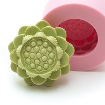 마이몰드코리아 수제몰드 - 연밥 연꽃 실리콘몰드