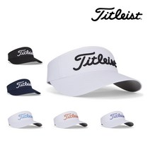 [타이틀리스트]2023 우먼스 선드롭 바이저 골프모자 TH23WSV 여성용 선캡, 01(블랙+화이트)