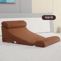 위편한베개 거북목수건 코골이 디스크 목주름 역류성, 커피색