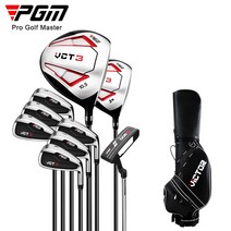 PGM 남성클럽 스틸 카본 샤프트 골프채+골프가방 풀세트 업그레이드 모델, 카본 샤프트(9종) 표준 캐디백