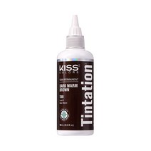 [정품] Kiss Tintation 반영구 헤어 컬러 트리트먼트 148ml (US 5액량, Dark Warm Brown