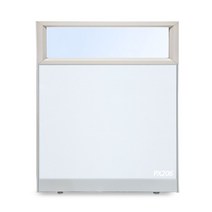 진웅파티션 PVC 45T 높이 1500 반유리 사무실파티션 파티션(부속별도), PX206