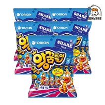 오리온 왕꿈틀이 사워꿈틀이 255g(6p) x 5 과일맛 젤리, 왕꿈틀이 255g(6p) x 5
