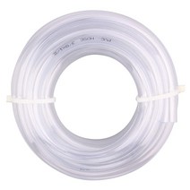 DERPIPE 투명 비닐 튜브 - 1cm(3/8인치) ID 1.3cm(1/2인치) OD PVC 튜브 식품 등급 유연한 플라스틱 파이프 호스 홈브루잉용 사이펀 펌프 길이 3m(1, 10 Feet