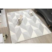 베란다 발코니 놀이매트 층간소음 아동 유아거실 안전매트 2세트, 리프멜로우 10T(2장)