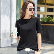 Lana&Co 모달반팔티 모달티셔츠 면모달 반팔티셔츠