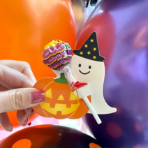 할로윈 캔디홀더 10p세트 사탕페이퍼 캔디페이퍼 막대포장 사탕꽂이, 캐스퍼 캔디홀러10pcs