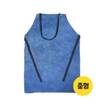 녹색안전 용접용 가죽앞치마 중형 5개(60x84cm)-일반형 X밴드형 부드러운 가죽으로 활동에 지장없음