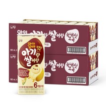 남양아기꼬야 아기랑쌀이랑 유아두유 180ml, 오곡, 48개