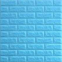 쿠셔니 파벽돌 폼블럭 21색상 71x77cm 1장 22장, 라이트블루