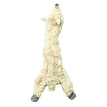 SPOT Skinneeez | 강아지용 봉제 장난감 삑삑이 포함 모든 소형견 및 대형견용 터그 놀이 장난감 58.4cm(23인치) 여우 모양 Ethical Pet 제작, Biege